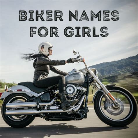 old biker chick|100+ Badass Biker Names .